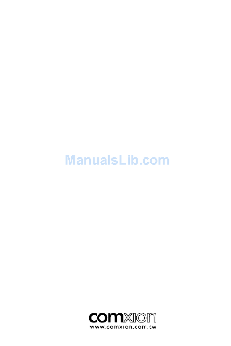 Comxion E3FOM Manuale utente