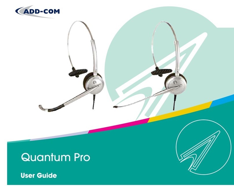 ADDCOM Quantum Pro Manuale utente
