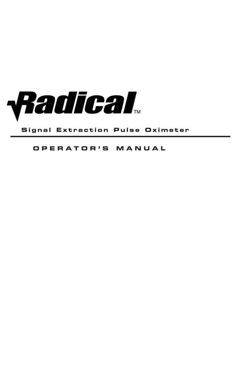 Masimo Radical Manuale utente