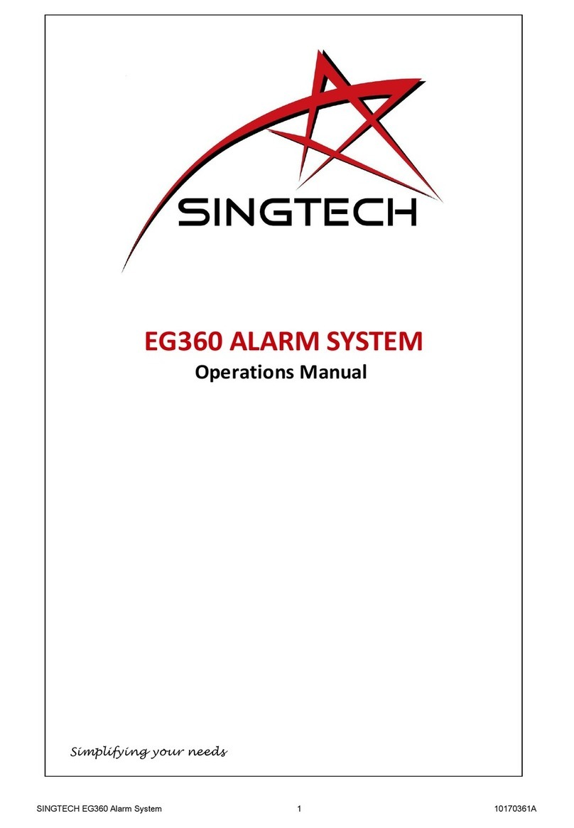Singtech EG360 Manuale utente