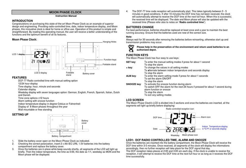 Technoline WS8001M Manuale utente