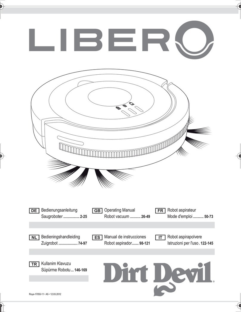 Dirt Devil Libero Manuale utente