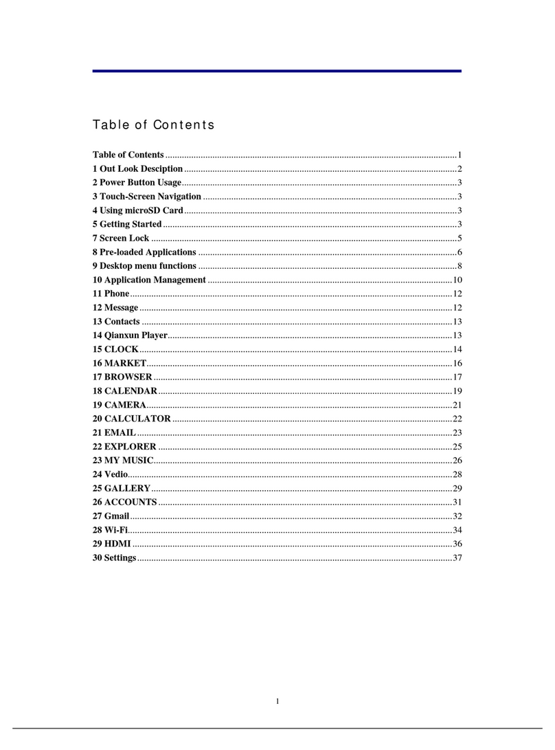 Giayee Android Tablet Manuale utente