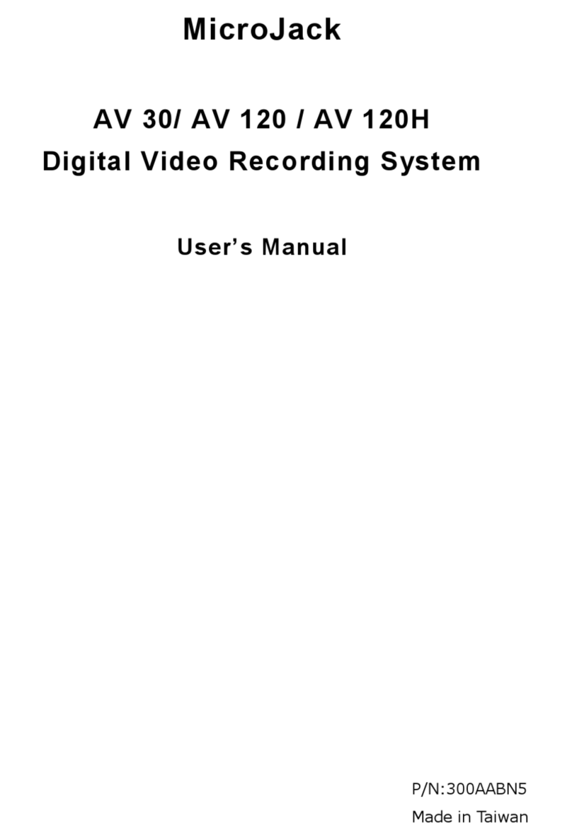 Microjack AV 120H Manuale utente