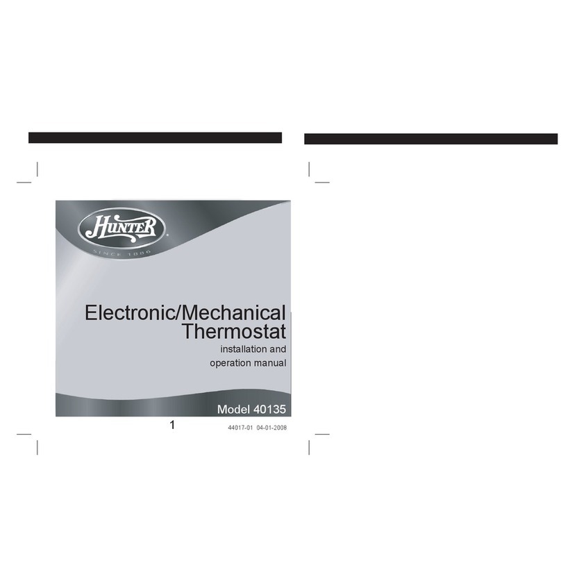 Hunter 40135 Manuale utente