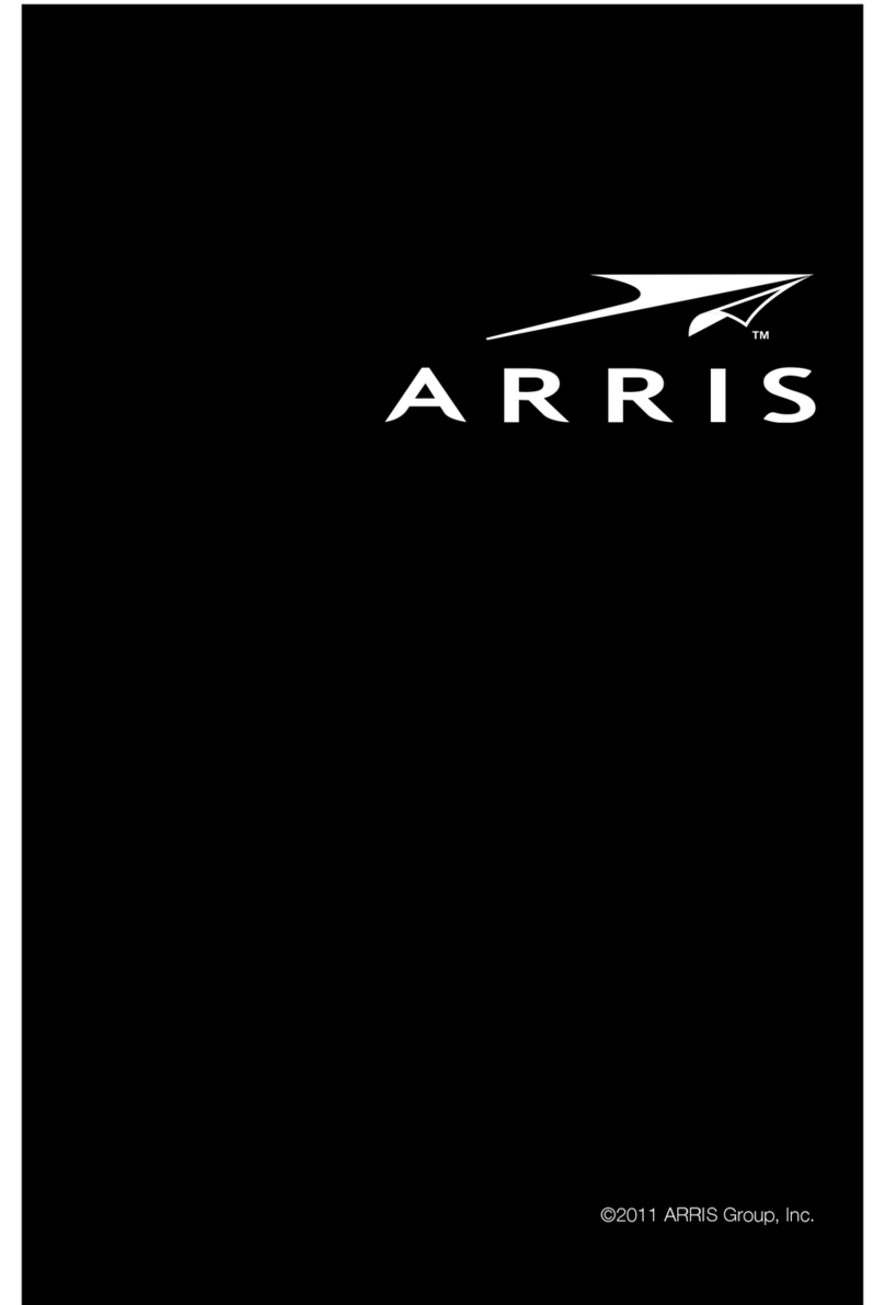 Arris Moxi Manuale utente