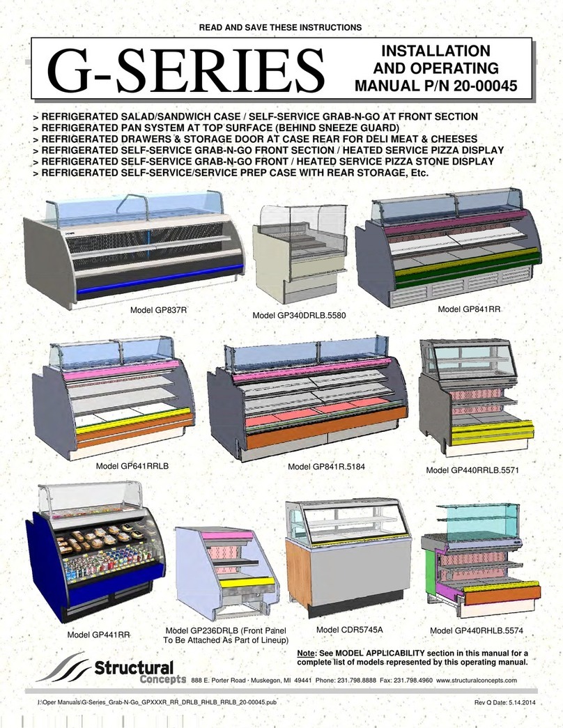 Structural Concepts GP641RRLB Manuale utente