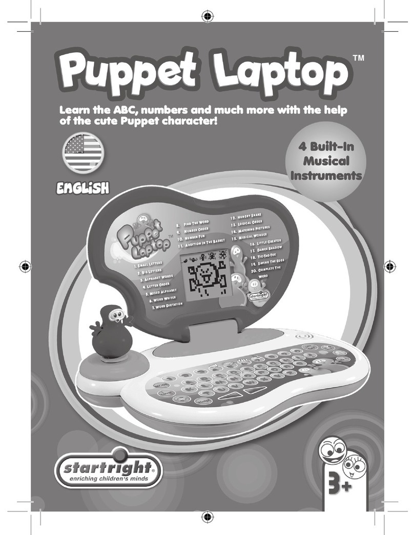 Startright Puppet Laptop Manuale utente