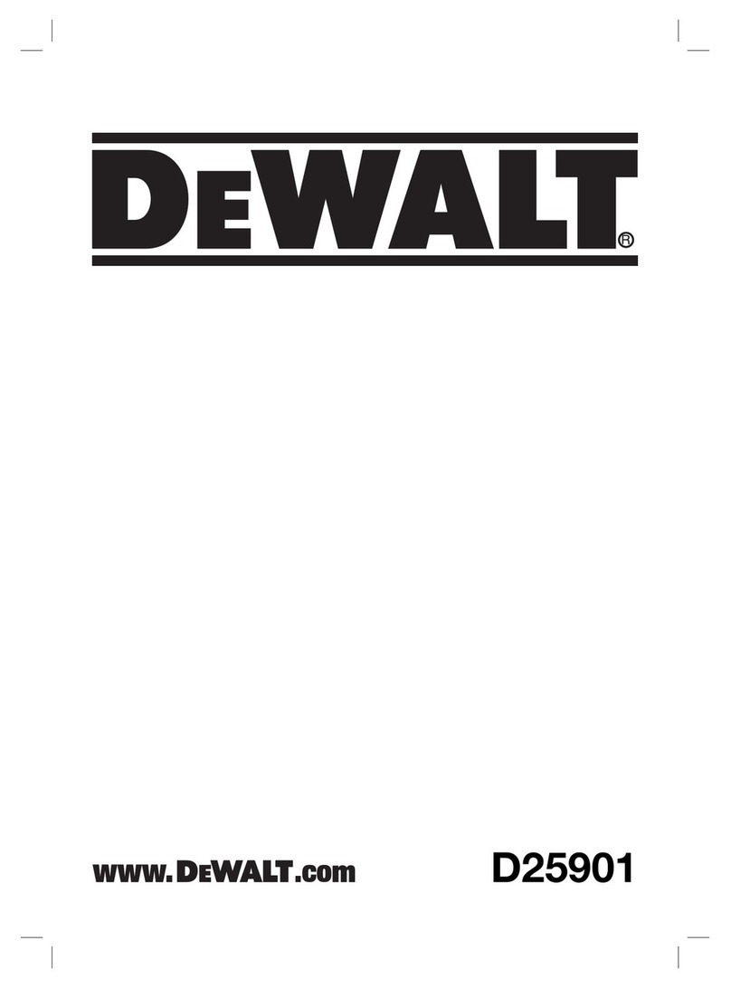 DeWalt D25901 Manuale utente