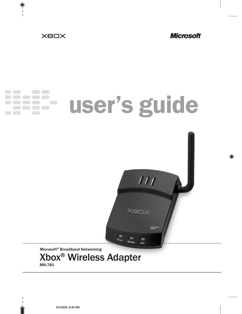 Microsoft MN-740 Manuale utente