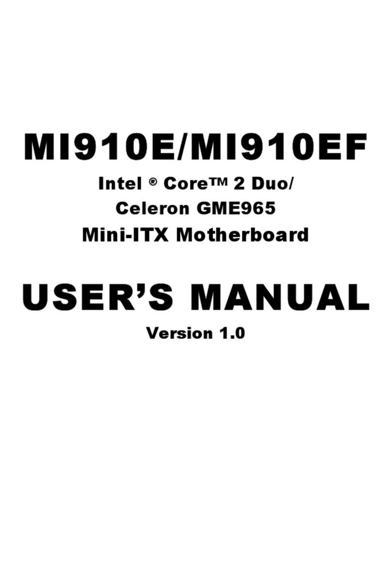 IBASE Technology MI910E Manuale utente IBASE Technology MI910E Manuale utente