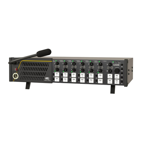 ASL INTERCOM PS 6379 Mk2 Manuale utente