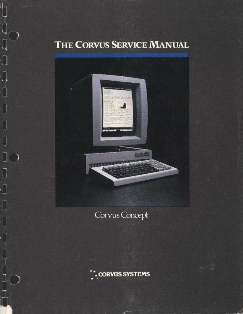 Corvus systems Corvus Concept Manuale utente