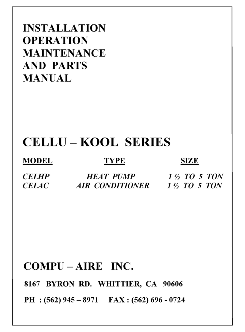 Compu-aire CELHP Manuale utente