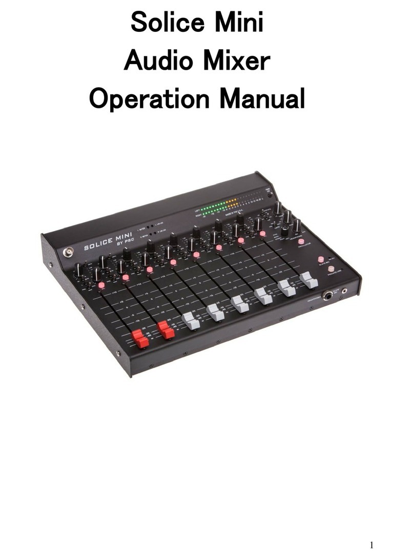 PSC Solice Mini Manuale utente