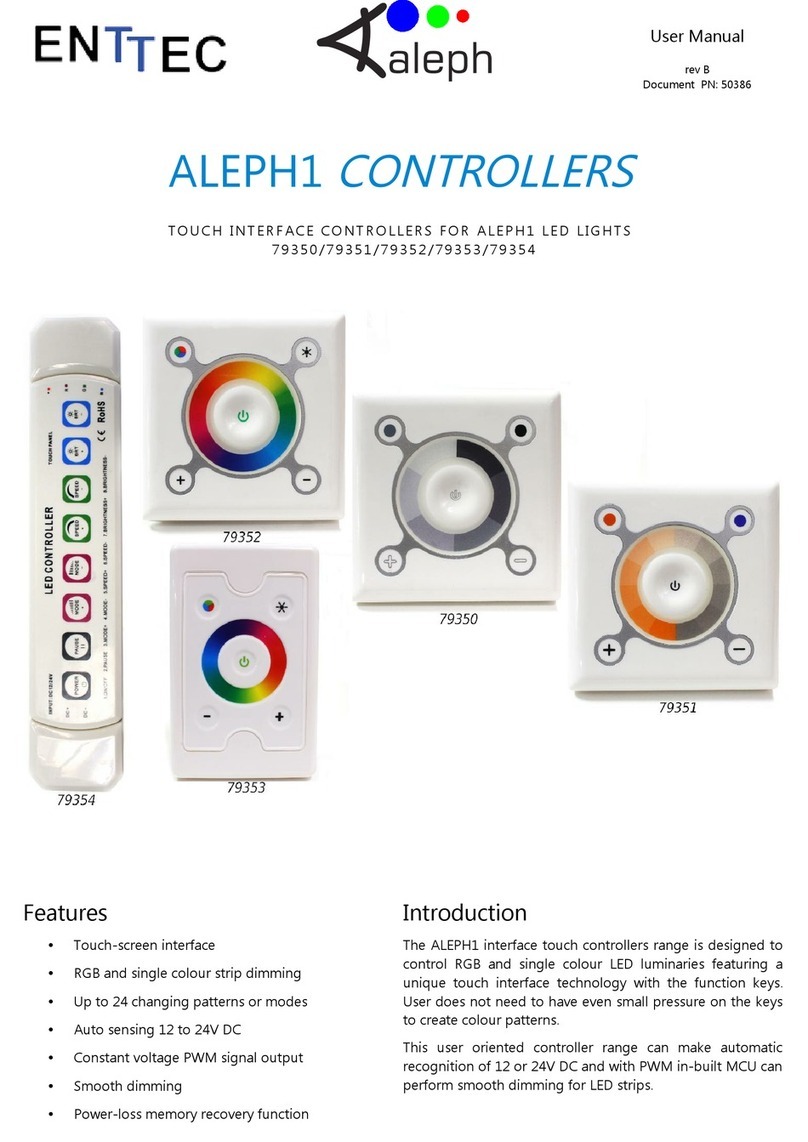 Enttec ALEPH1 Manuale utente