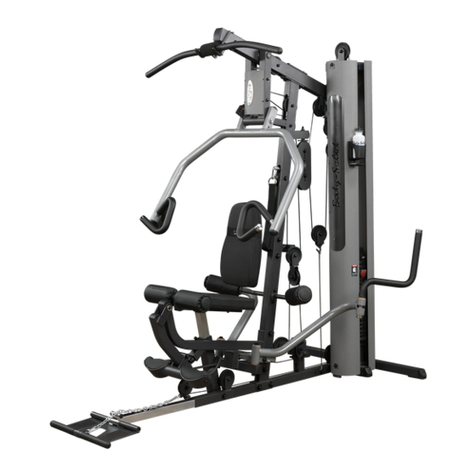 Body Solid G5S Istruzioni per il montaggio Body Solid G5S Istruzioni per il montaggio