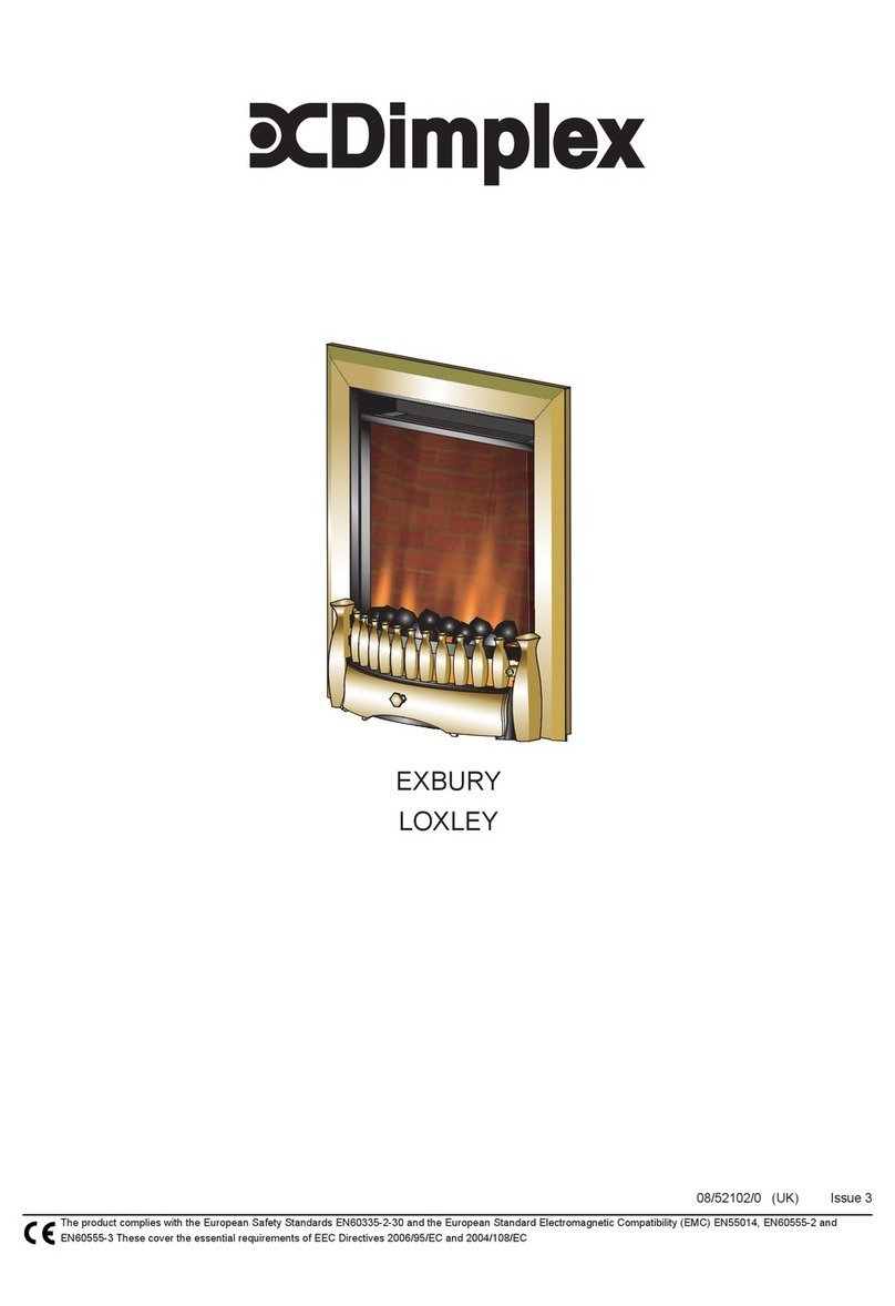 Dimplex Exbury Manuale utente