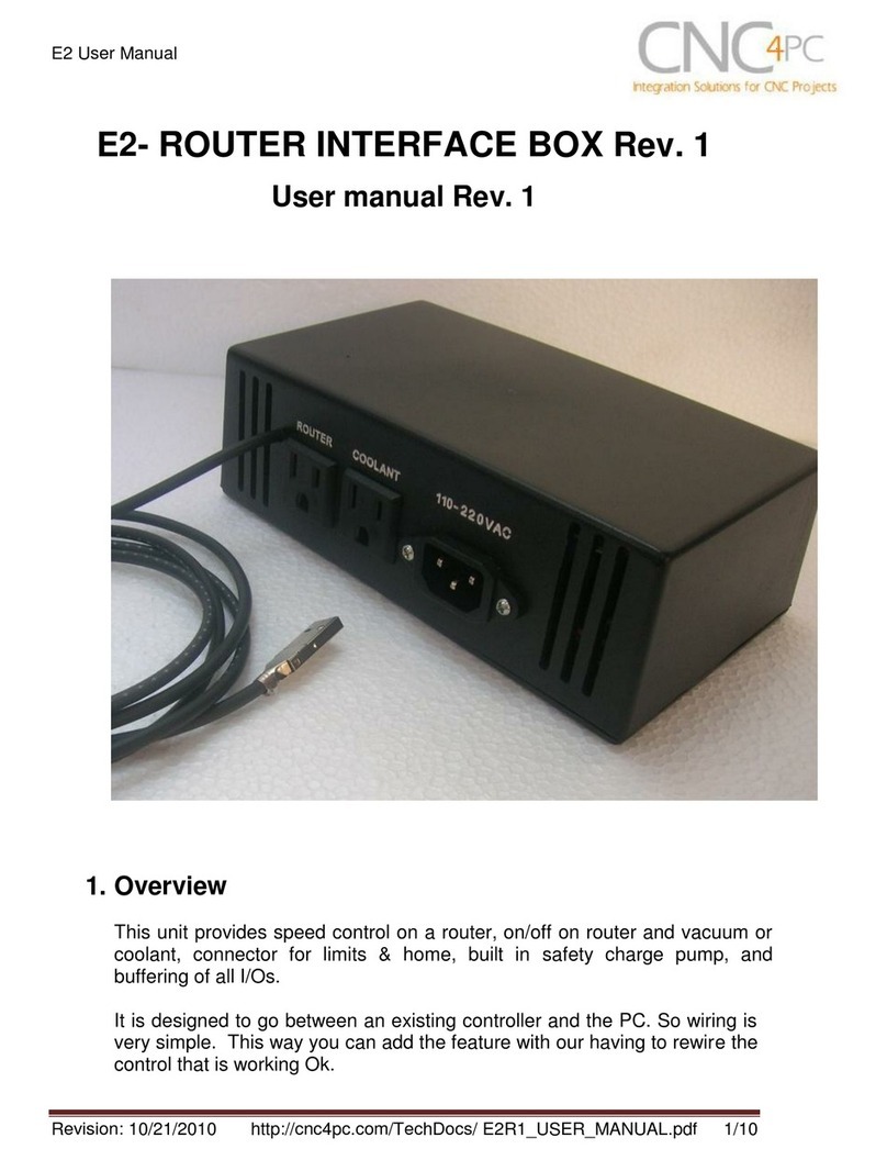 CNC4PC E2 Manuale utente