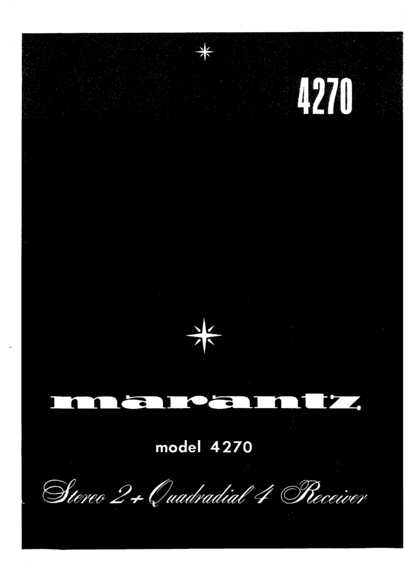 Marantz 4270 Manuale utente