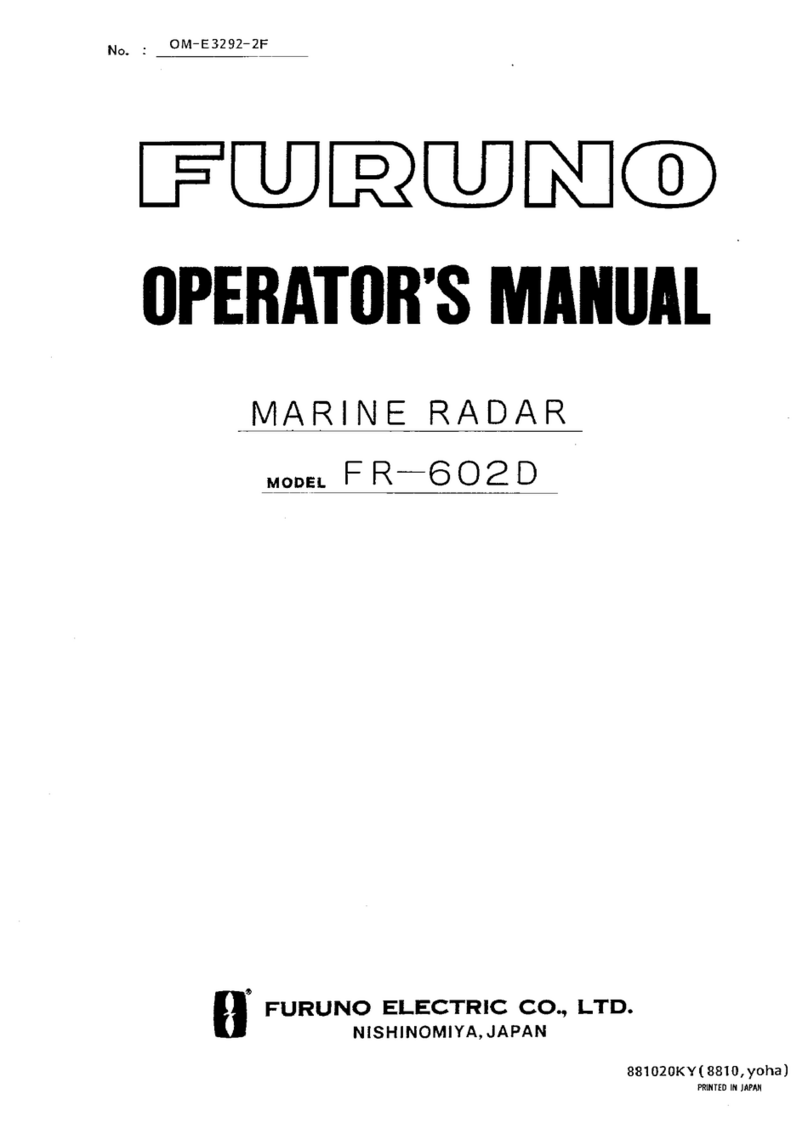 Furuno FR-602D Manuale utente