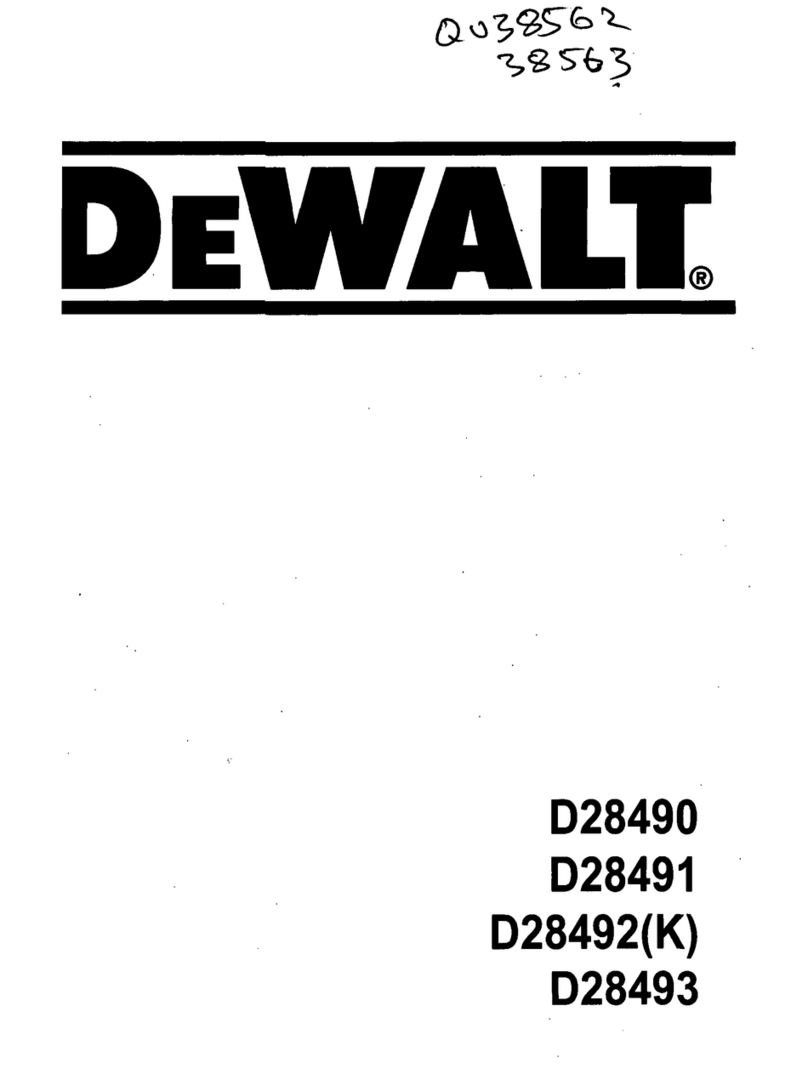 DeWalt D28490 Manuale utente