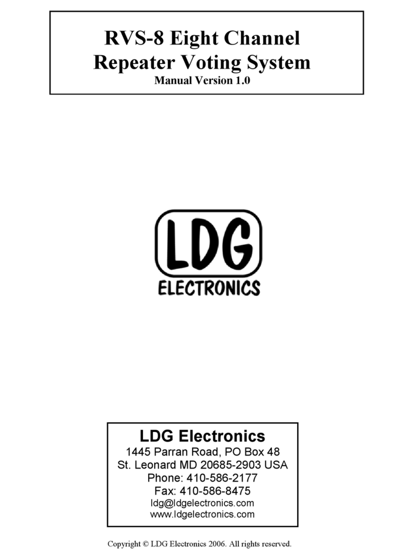 LDG RVS-8 Manuale utente