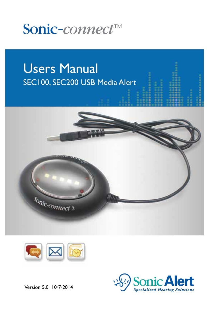 Sonic-Connect SEC100 Manuale utente