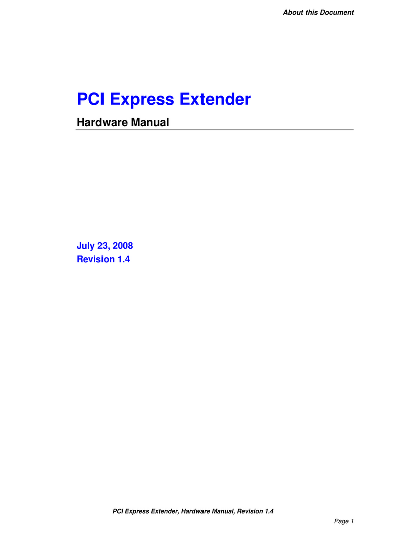 Amfeltec PCI Express Extender Manuale utente
