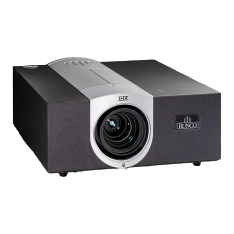 Runco CINEWIDE VX-6000D Manuale operativo