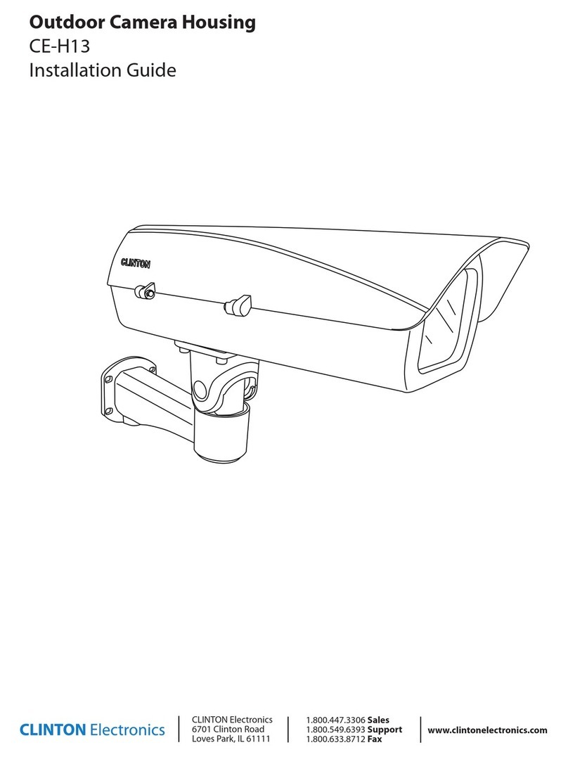 Clinton Electronics CE-H13 Manuale utente