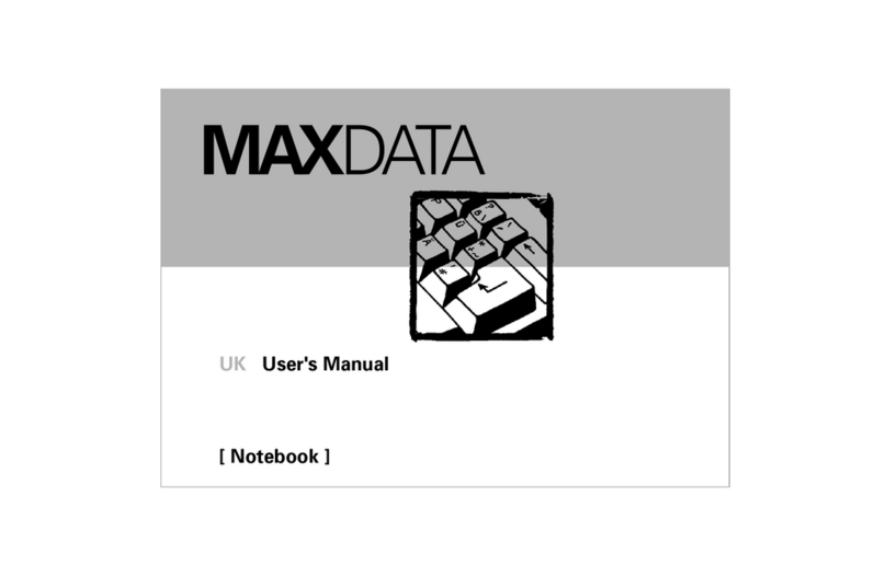 MAXDATA Notebook Manuale utente