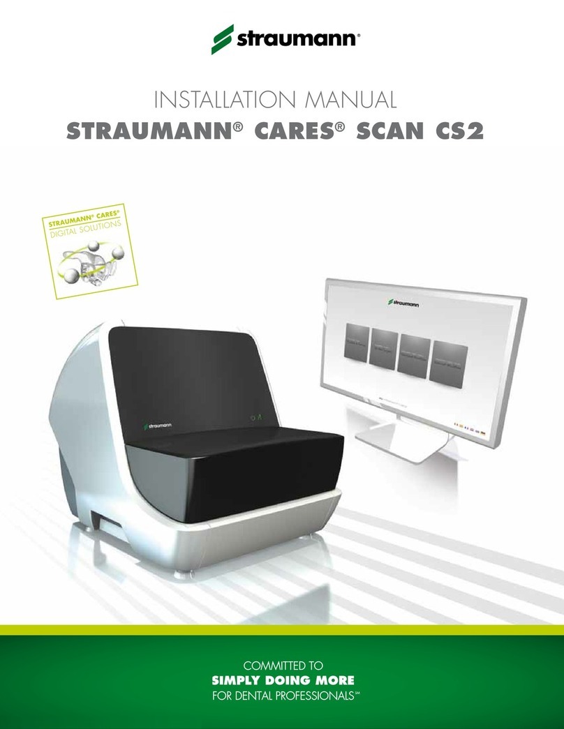 Straumann CARES Scan CS2 Manuale utente Straumann CARES Scan CS2 Manuale utente