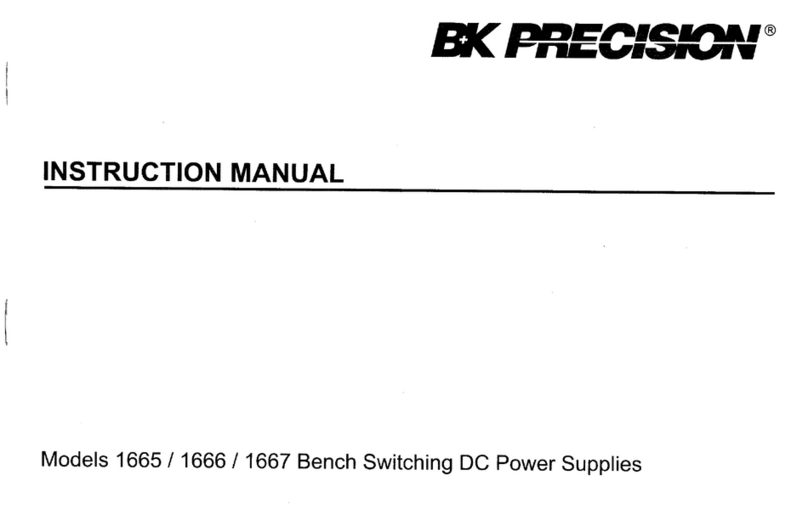 B+K precision 1665 Manuale utente