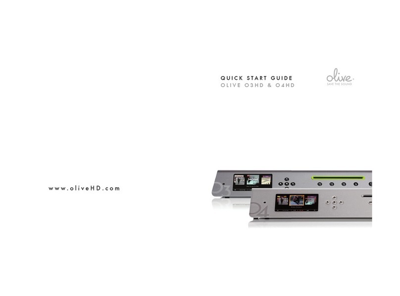 Olive O3HD Manuale utente Olive O3HD Manuale utente