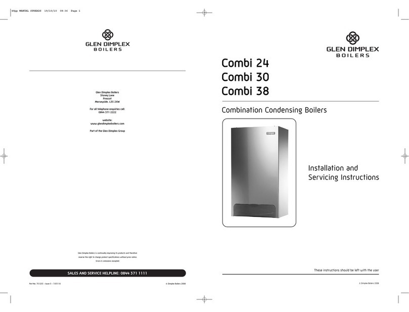 Glen Dimplex Combi 24 Guida utente