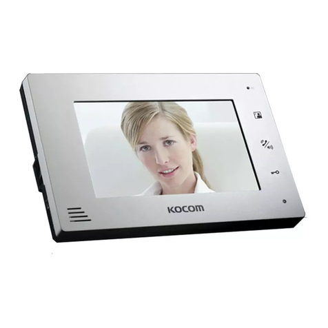 KOCOM KCV-A374 Manuale utente