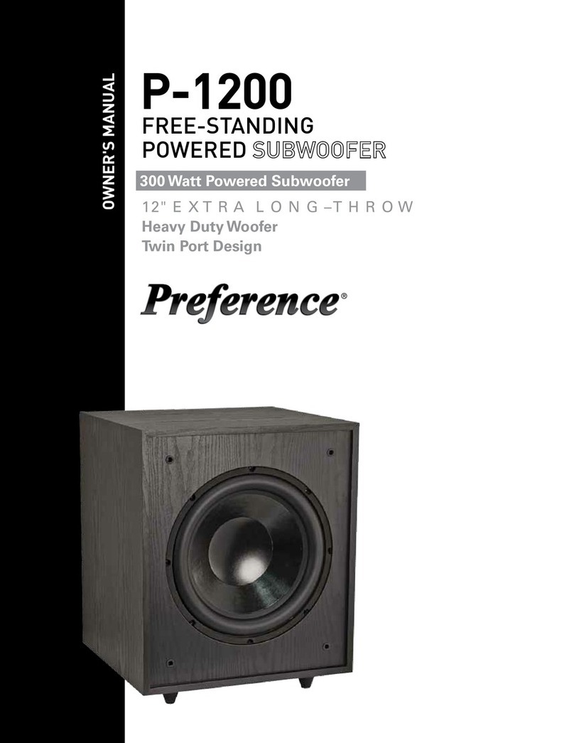 Preference P-1200 Manuale utente