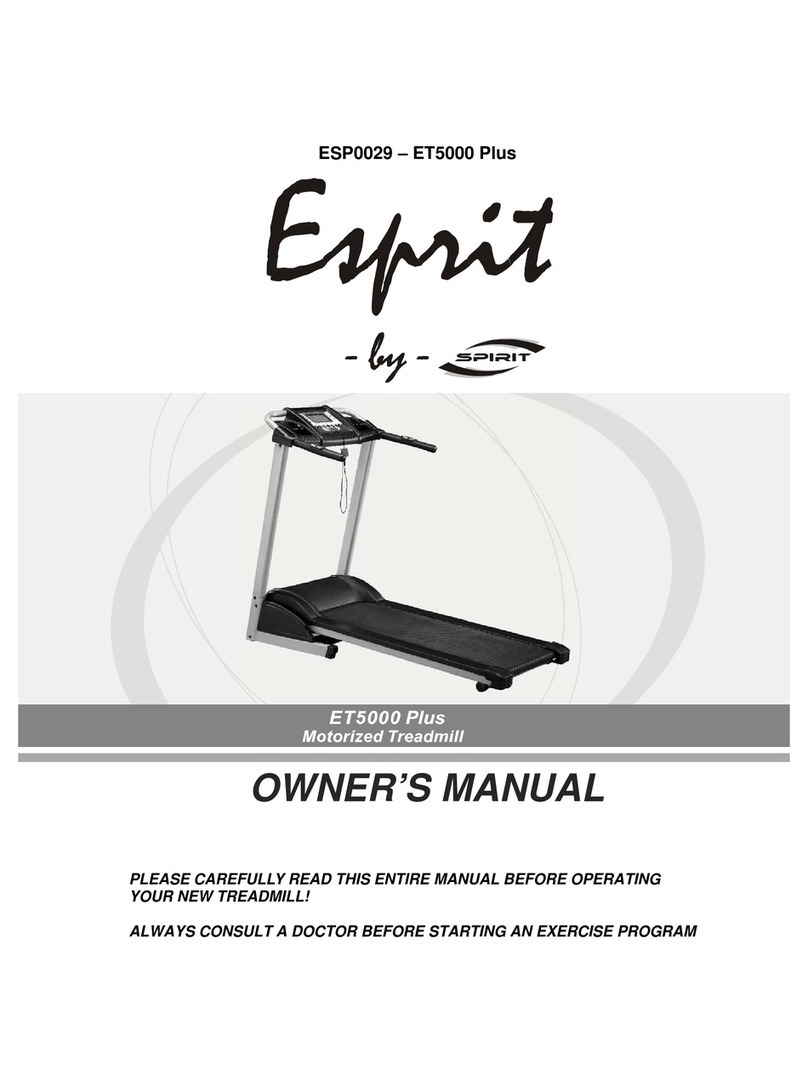 ESPRIT ET5000 Plus Manuale utente
