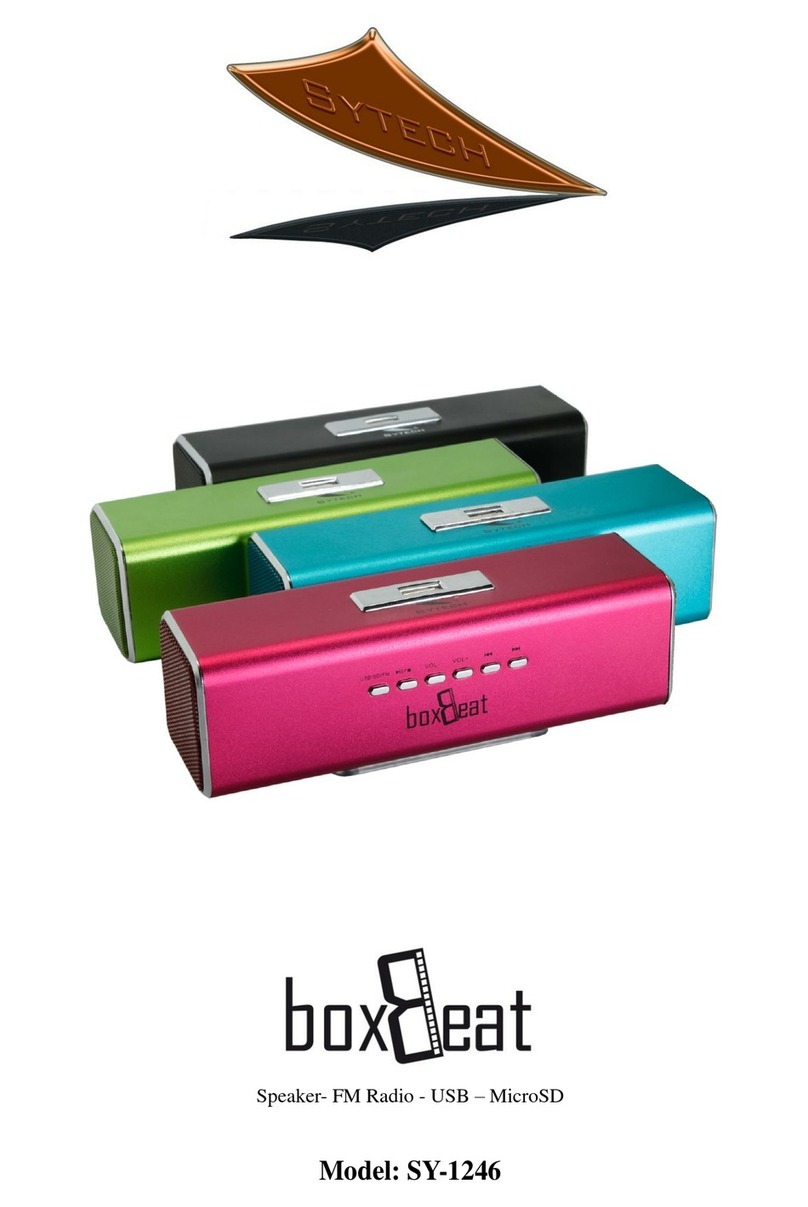 Sytech boxBeat Manuale utente