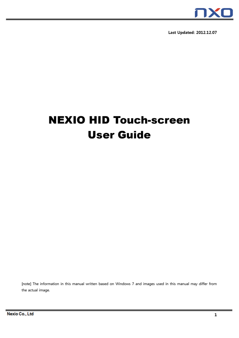 NEXIO HID Touch-screen Manuale utente
