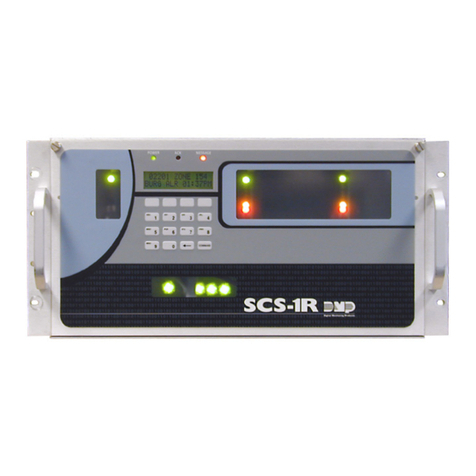 DMP Electronics SCS-1R Manuale utente