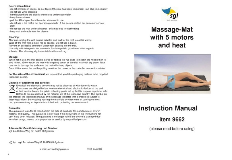 SGL 9662 Manuale utente