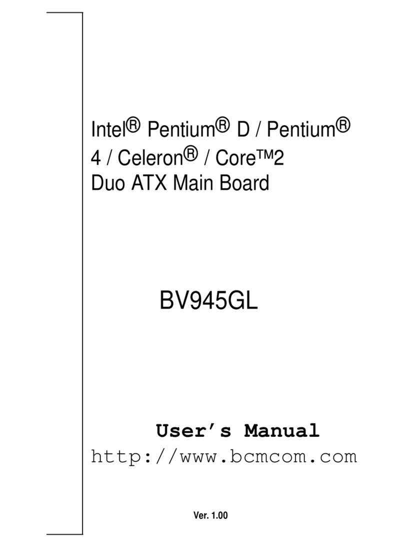 BCM BV945GL Manuale utente