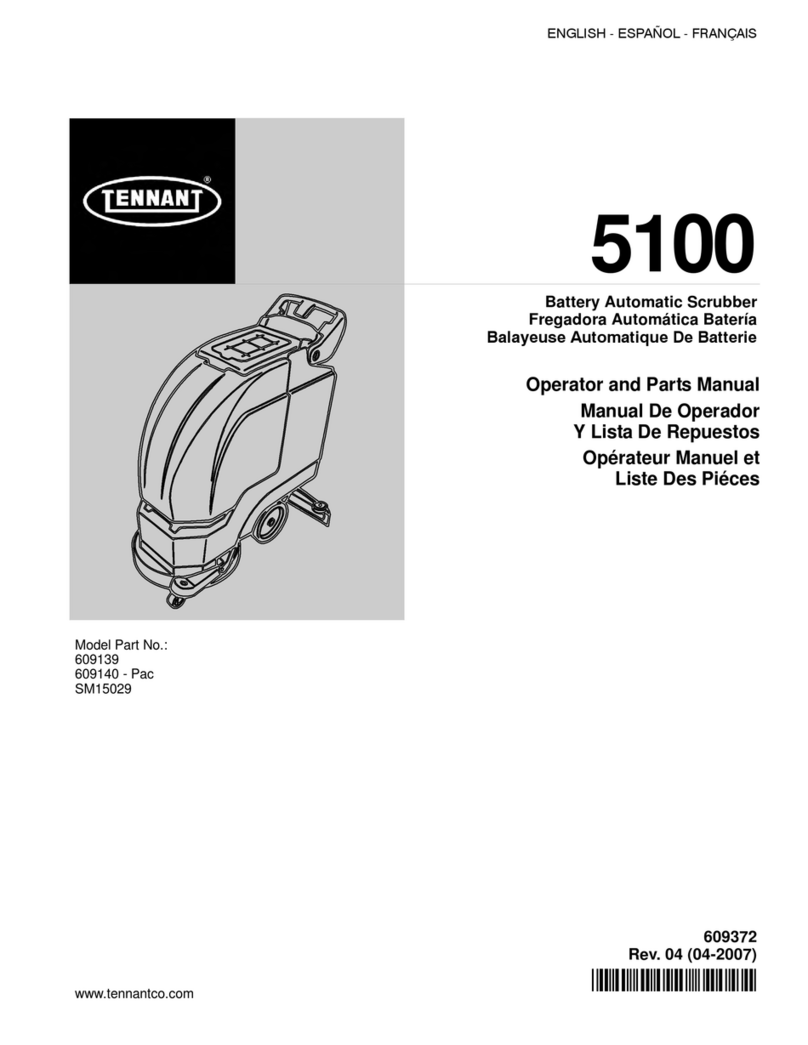 Tennant 5100 Manuale del prodotto