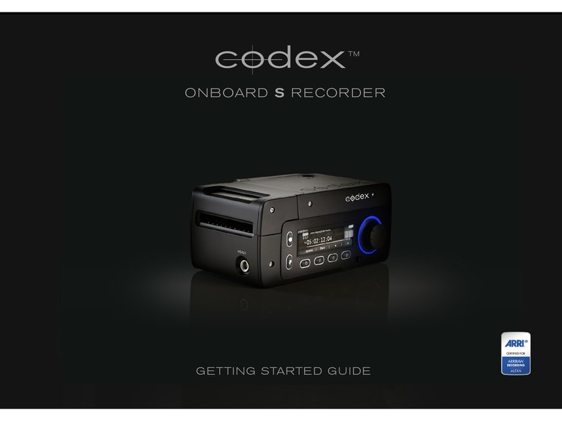Codex Onboard S Manuale utente