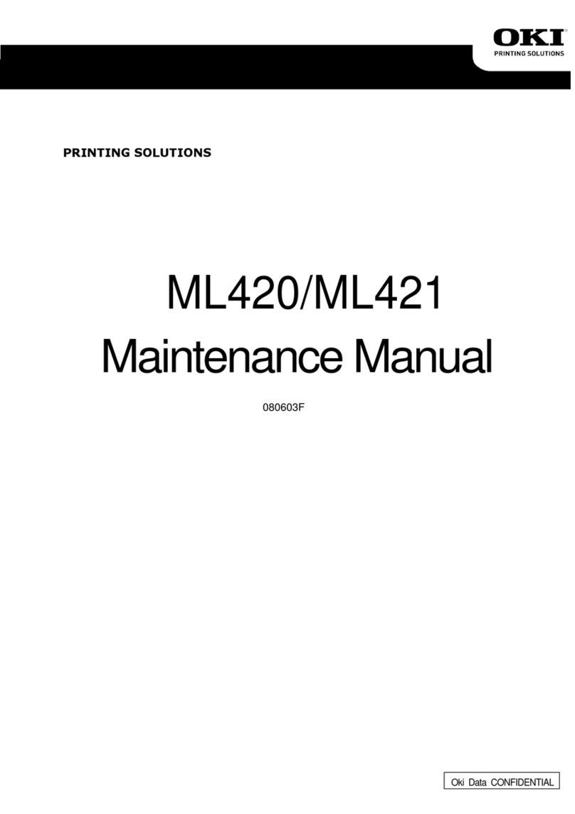 Oki ML420 Series Manuale utente