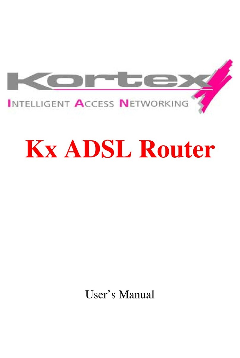 Kortex KX Manuale utente