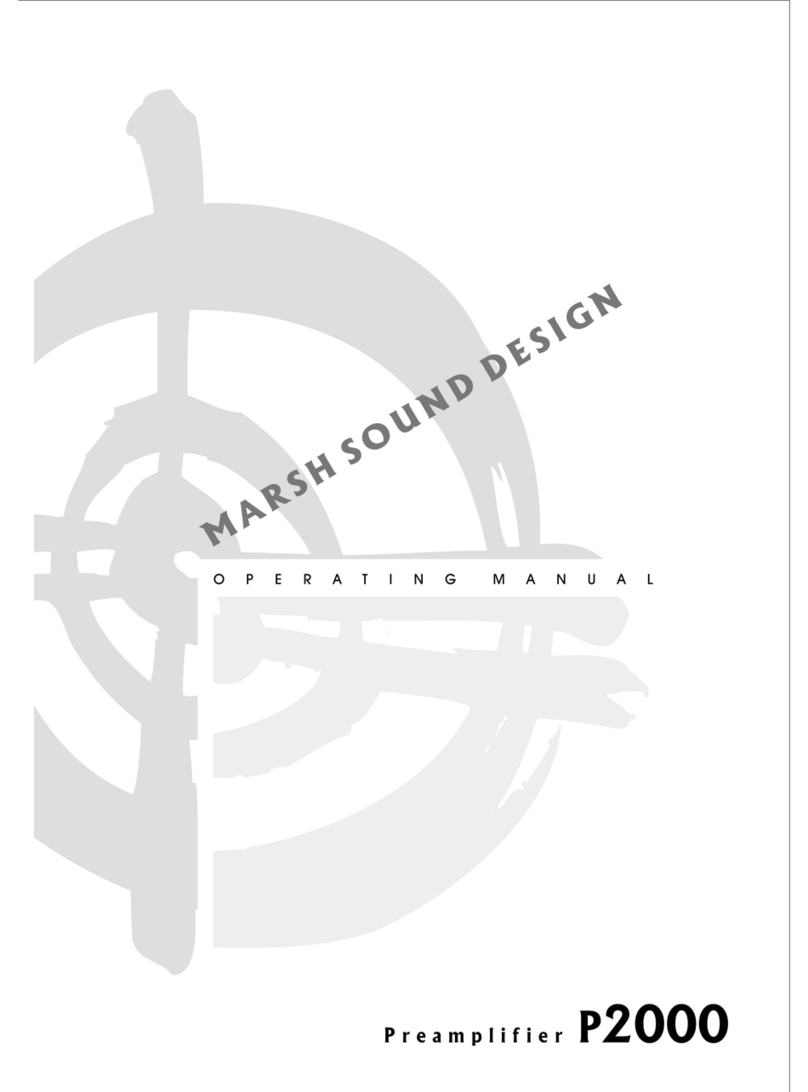Marsh P2000 Manuale utente Marsh P2000 Manuale utente
