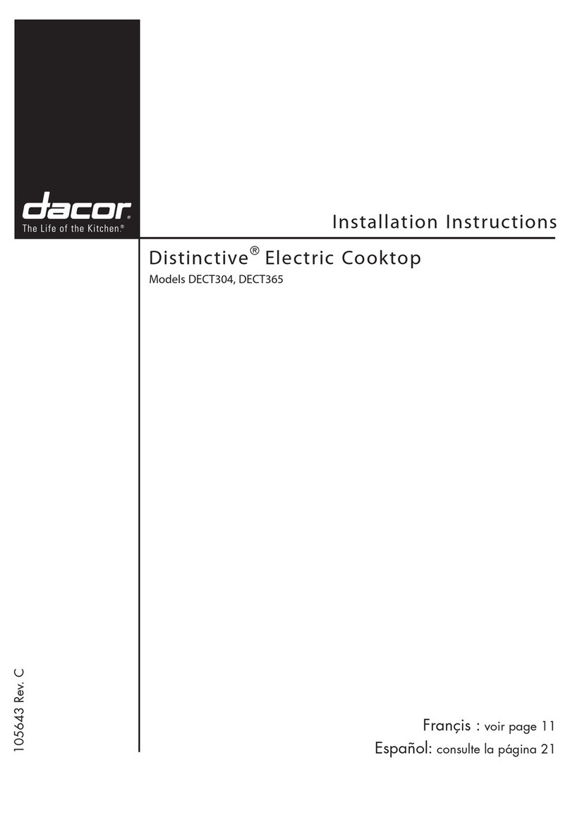 Dacor Distinctive DECT304 Manuale utente